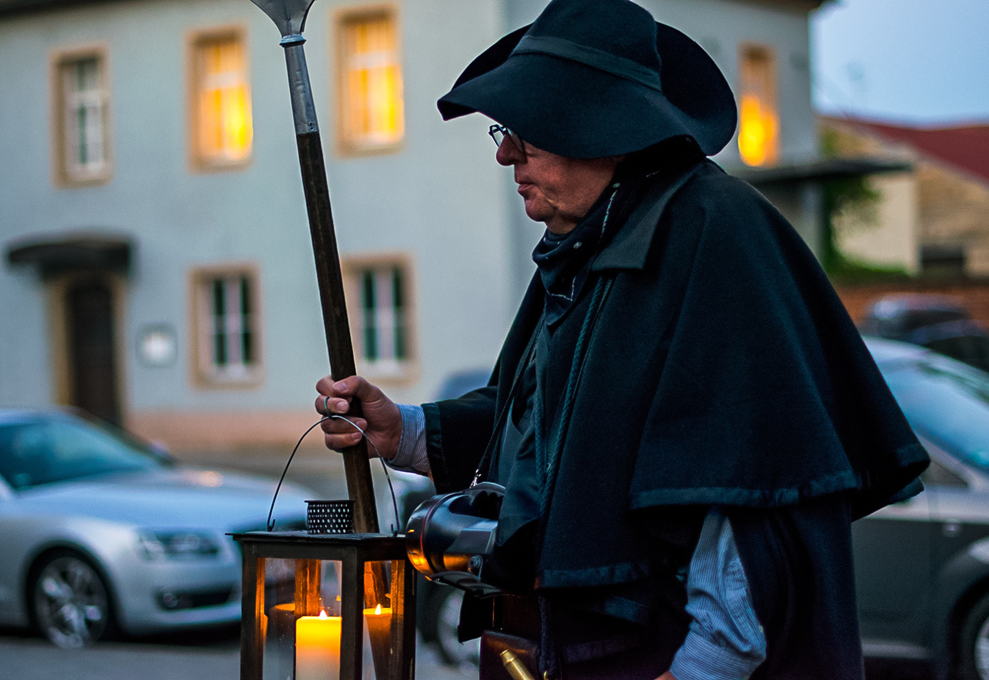 Nachtwächter in Bayreuth.