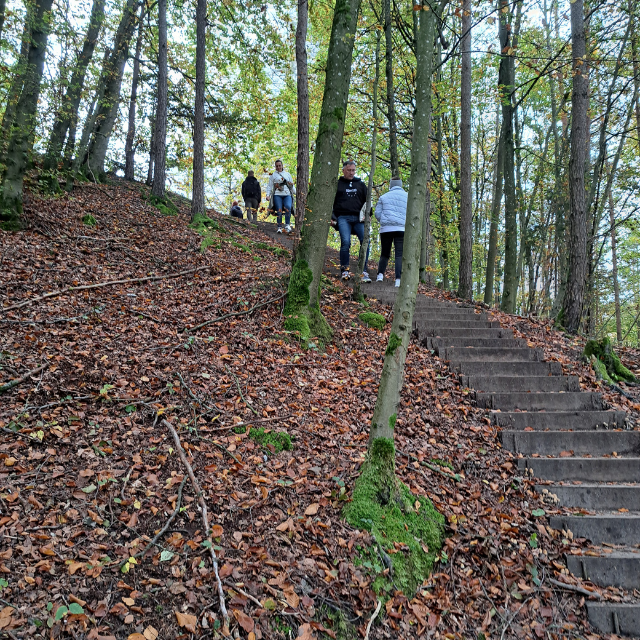 Wanderung zum Fahneinstein.