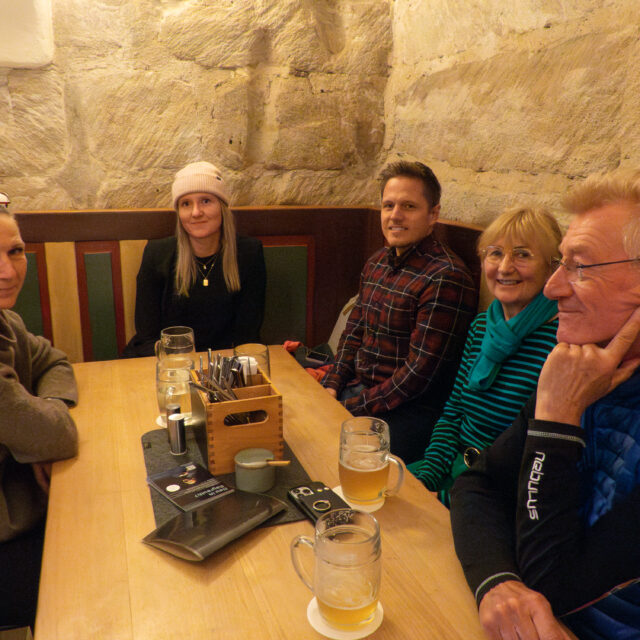 gemütliches Get-Together beim Bayreuther Willkommensevent