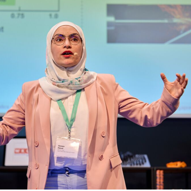 Dr. Haneen Daoud der Neue Materialien Bayreuth GmbH.