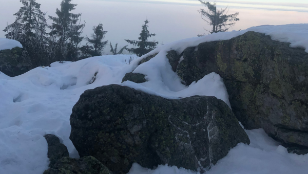 Wahrzeichen am Ochsenkopf.